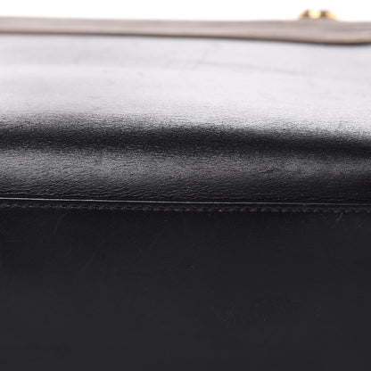 Celine Calfskin Suede Medium Tri-Color Trapeze Grey 23 of 27