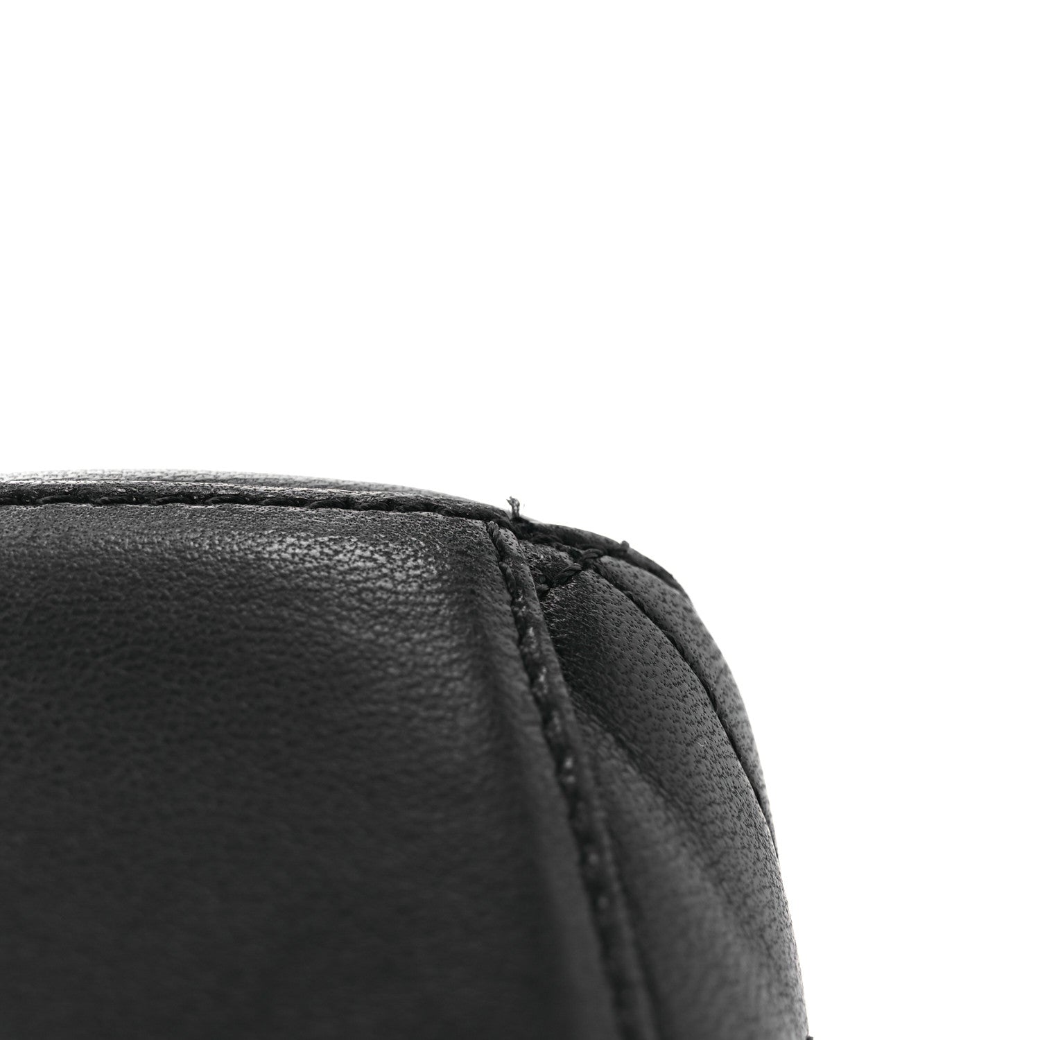 Chanel Lambskin Quilted Metal Frame Clutch Black 13 of 14