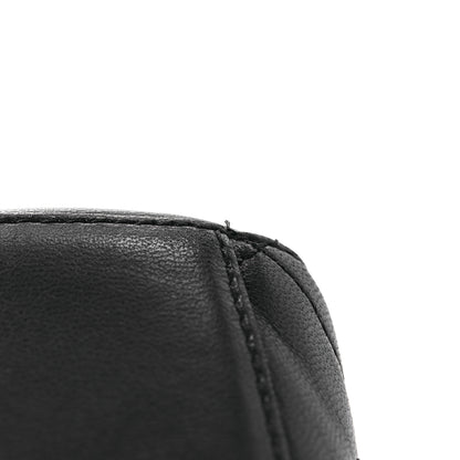 Chanel Lambskin Quilted Metal Frame Clutch Black 13 of 14