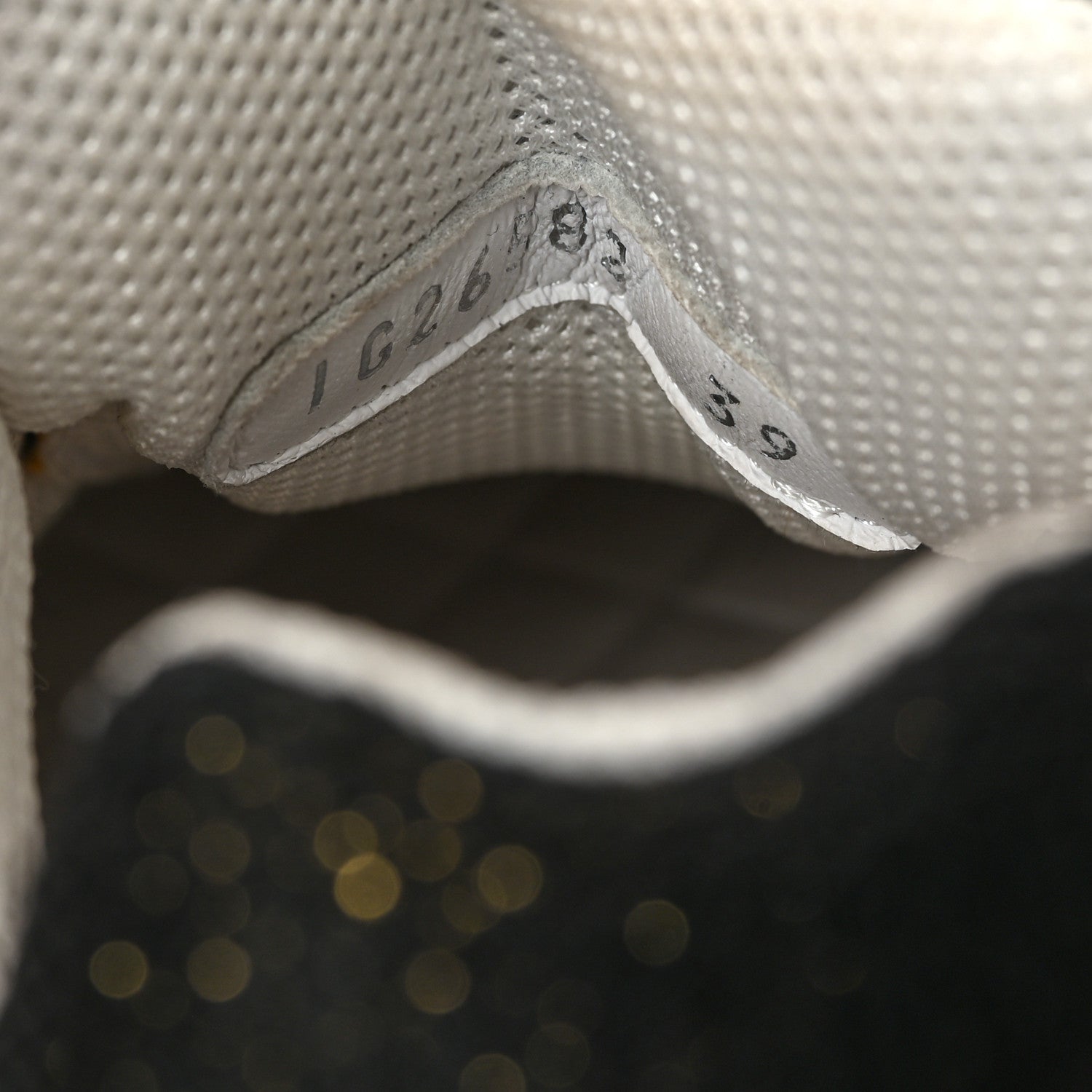 Chanel Mesh Suede Calfskin Womens CC Sneakers 39 White Black Beige Gold 8 of 8