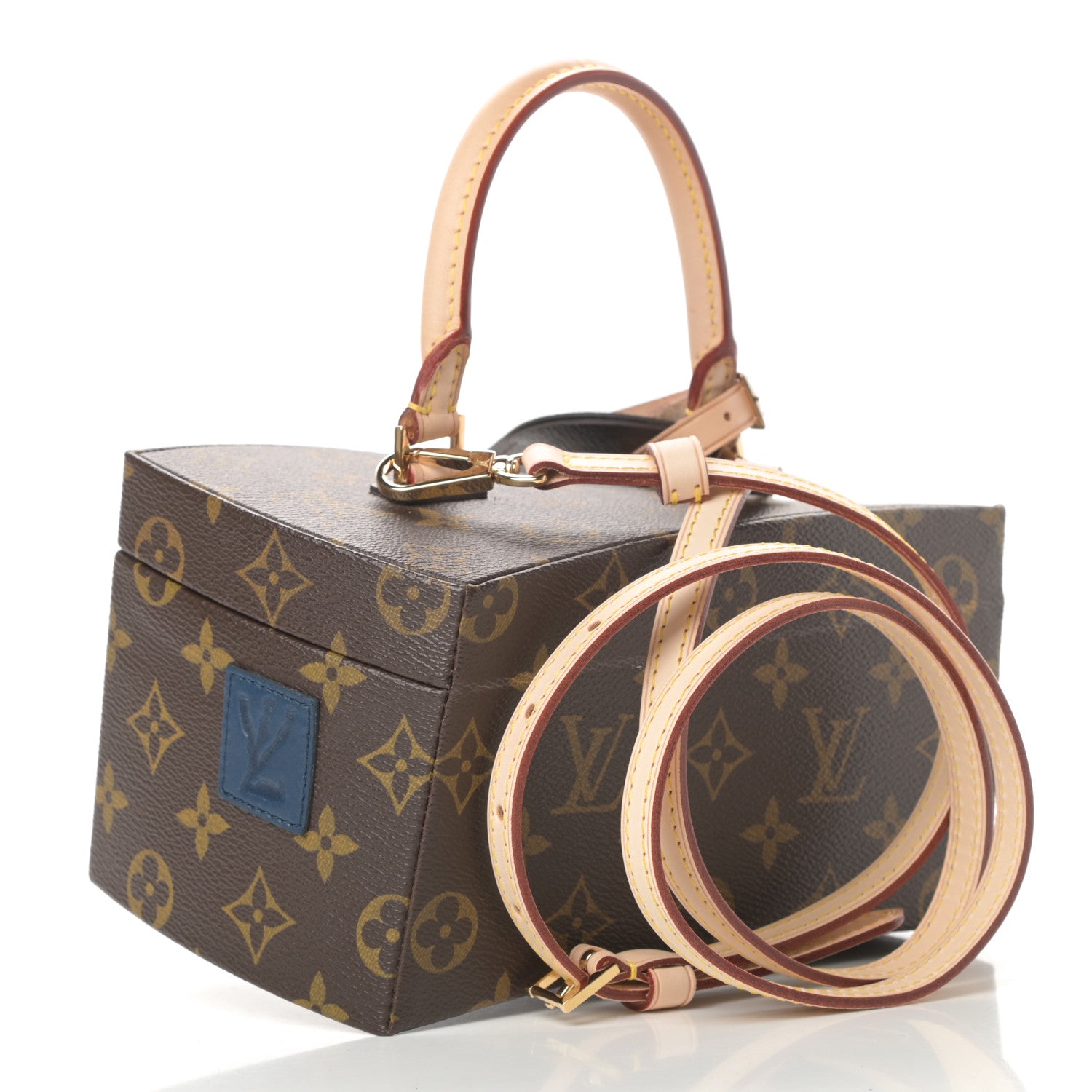 Louis Vuitton Monogram Iconoclasts Frank Gehry Twisted Box Bag 3 of 10
