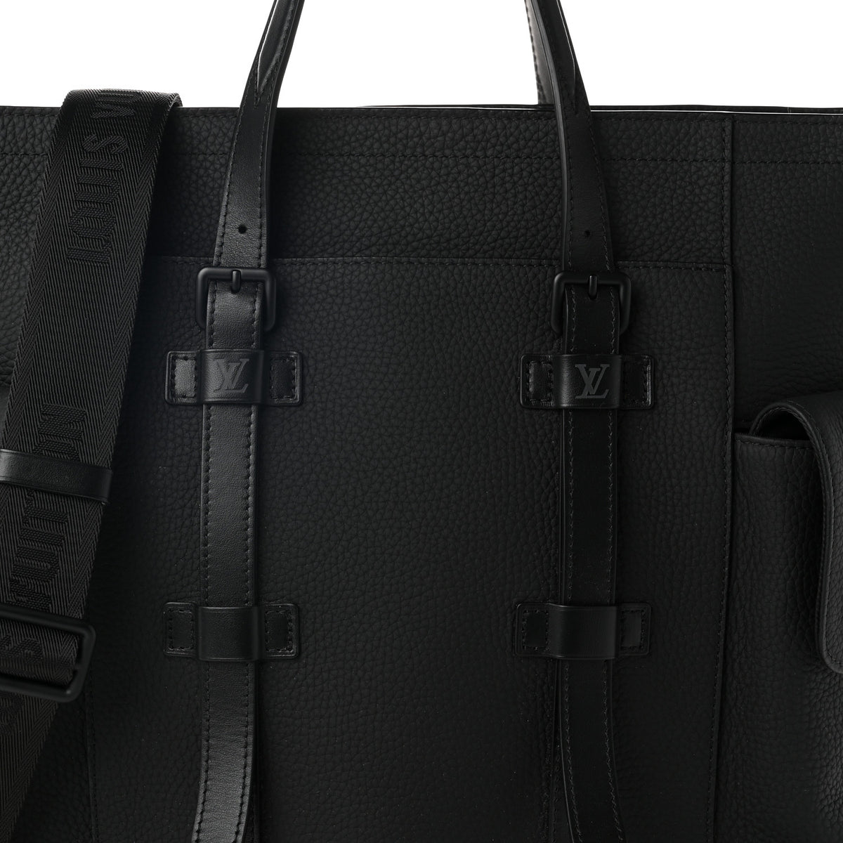 Louis Vuitton Taurillon Christopher Tote Black 7 of 9