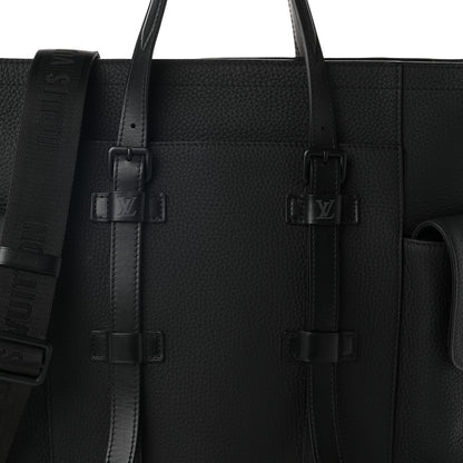 Louis Vuitton Taurillon Christopher Tote Black 7 of 9