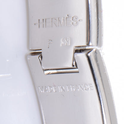 Hermes Enamel Narrow Clic Clac H Bracelet PM Black 4 of 5