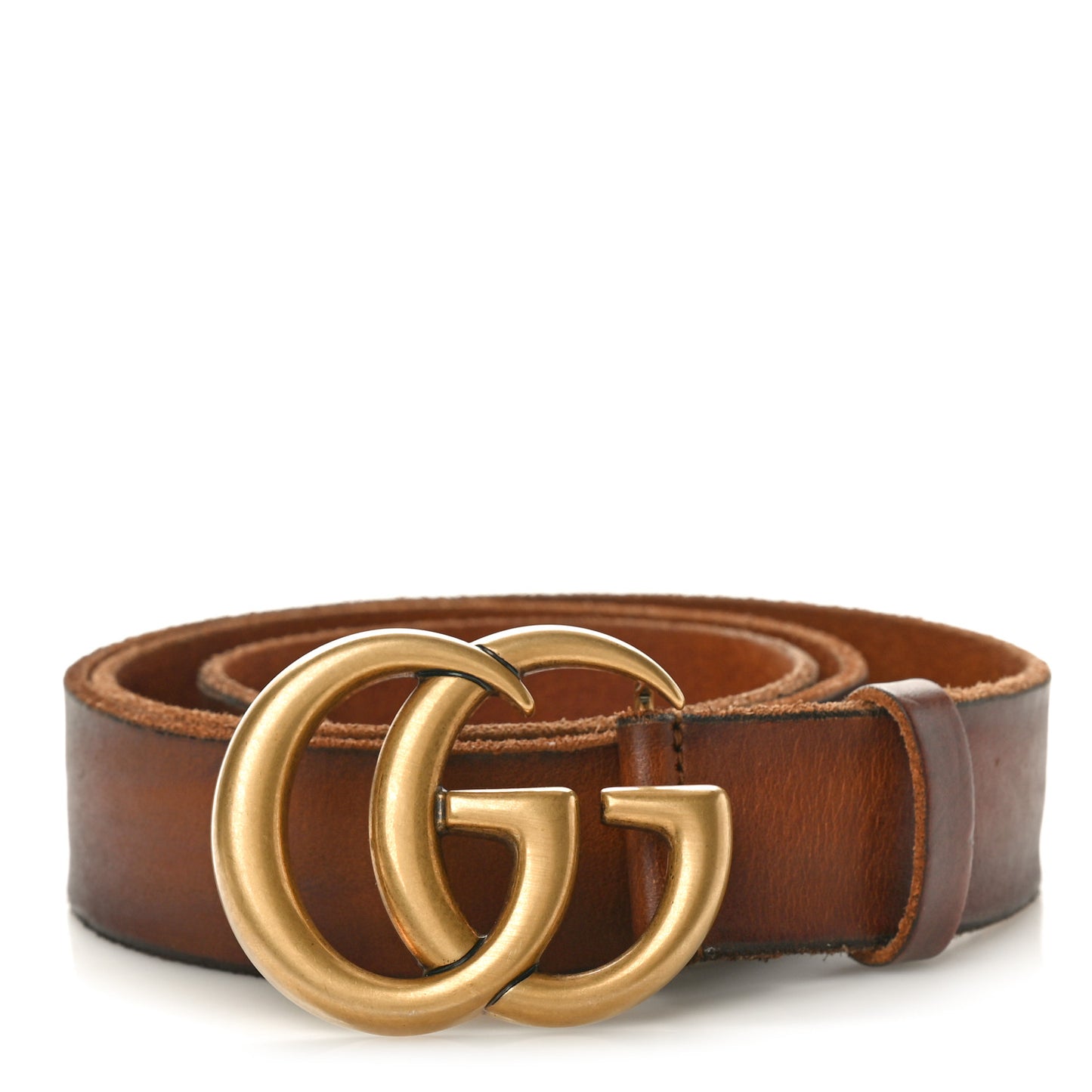 Faded Calfskin Double G 40mm Belt 95 38 Cuir