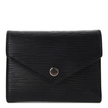 Louis Vuitton Epi Victorine Wallet Black 1 of 7