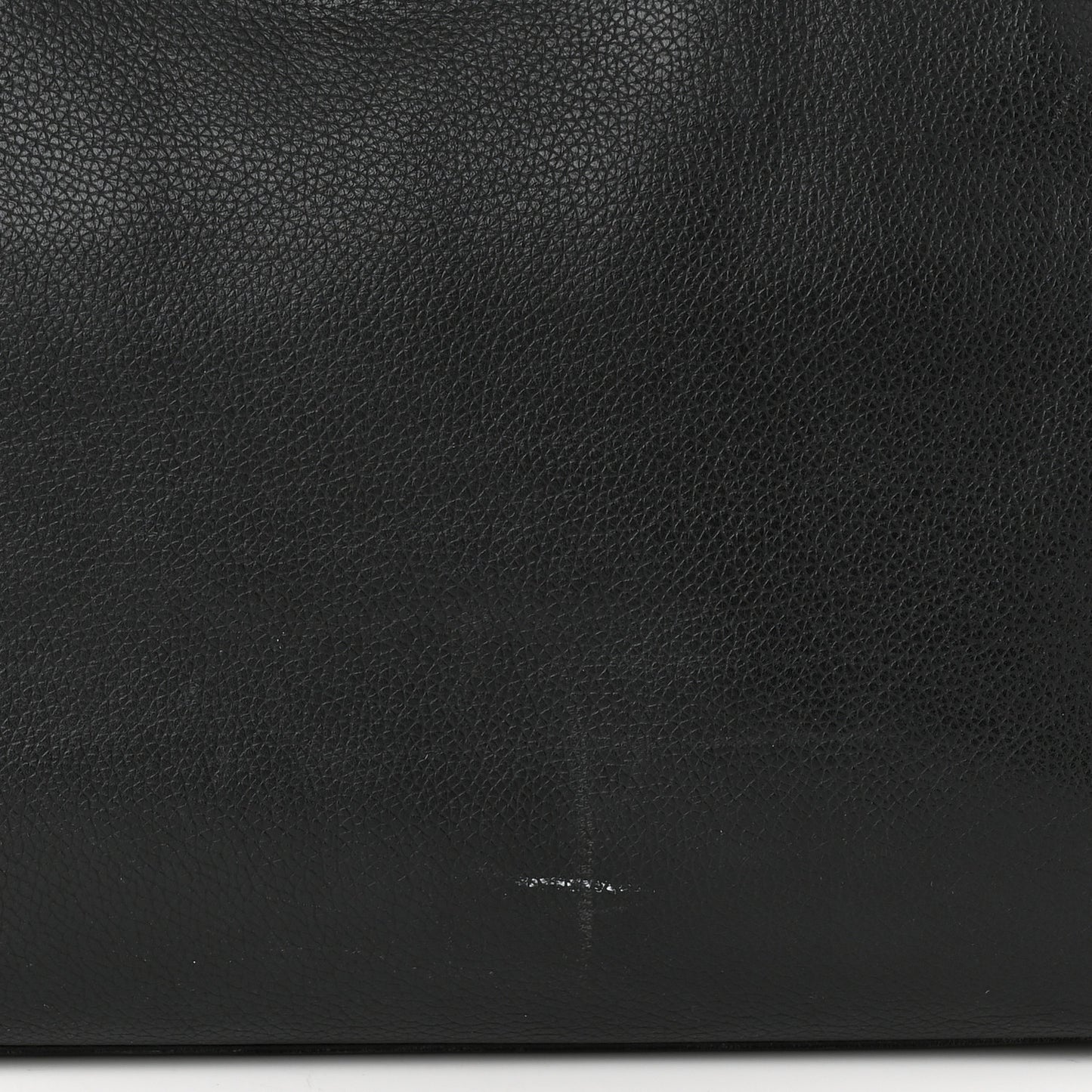 Calfskin Cerf Executive Shopper Tote Black