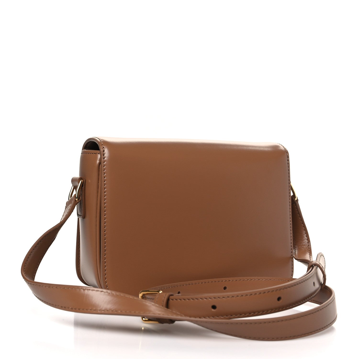 Celine Shiny Calfskin Teen Triomphe Bronze 3 of 9