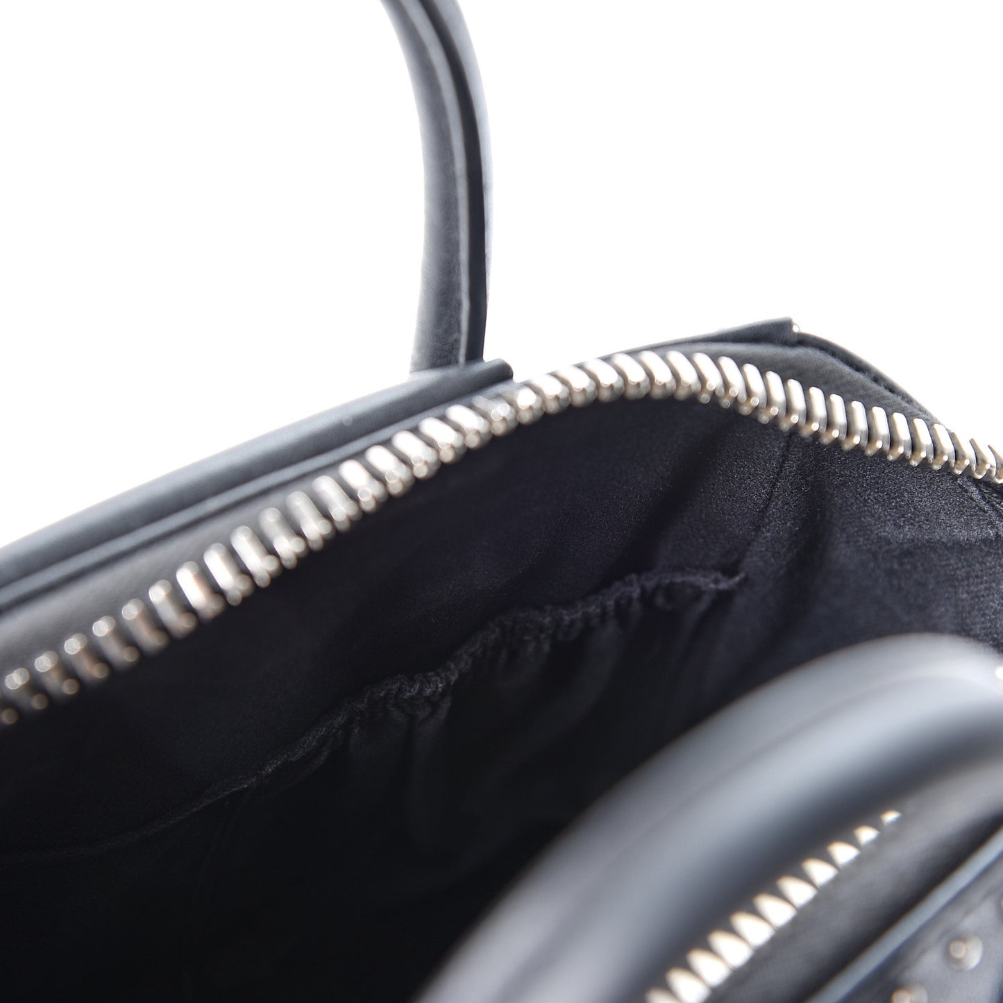 Smooth Calfskin Mini Studded Antigona Black