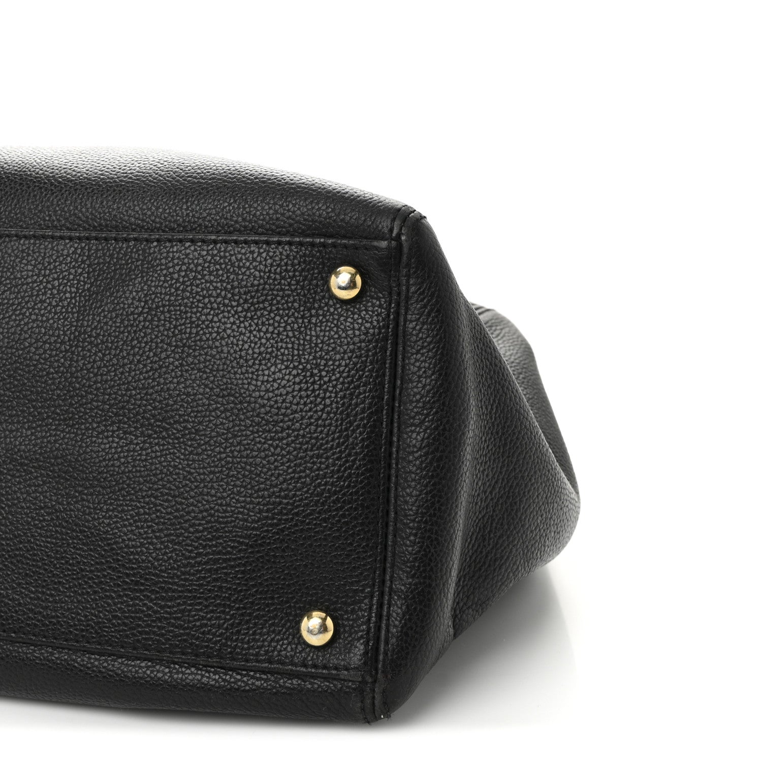 Chanel Calfskin Cerf Executive Shopper Tote Black 10 of 10