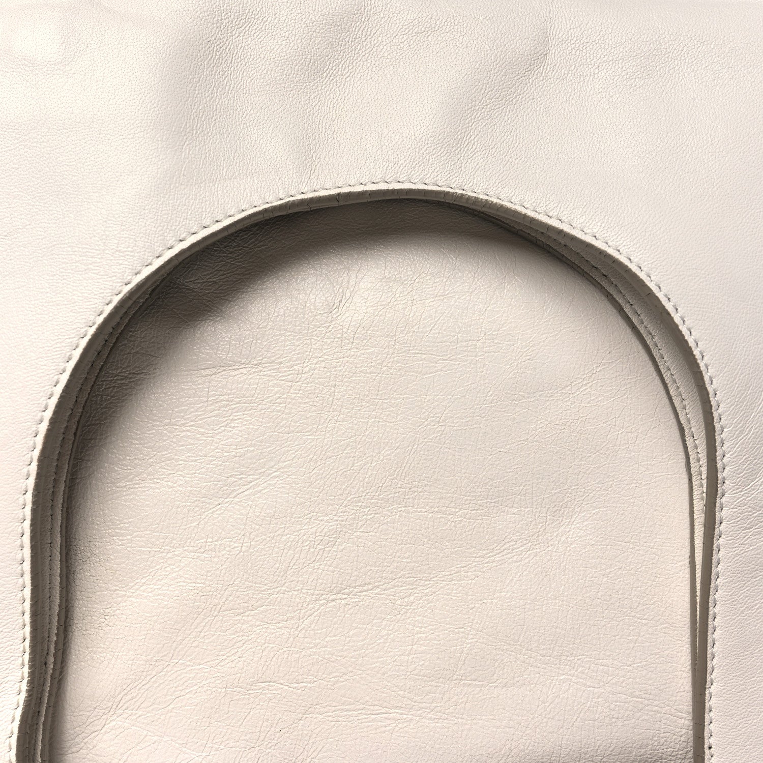 Tom Ford Ramskin Large Alix Padlock Zip Shoulder Bag White 8 of 11