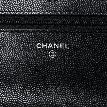 Chanel Caviar Quilted My Everything Wallet On Chain WOC Black 6 of 25