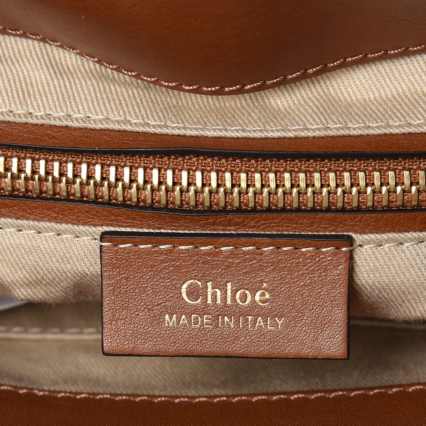 Suede Calfskin Medium Faye Backpack Tan