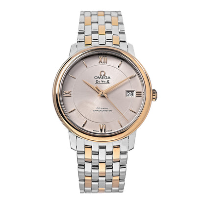 Omega Stainless Steel 18K Yellow Gold 37mm De Ville Co-Axial Automatic Watch 424.20.37.20.02.001 1 of 7