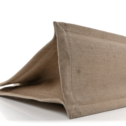 Saint Laurent Linen Calfskin Small Rive Gauche Tote Beige Sea Salt 9 of 17