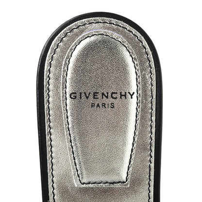 Givenchy Calfskin Bedford Logo Mule Slides 36 Black 7 of 8