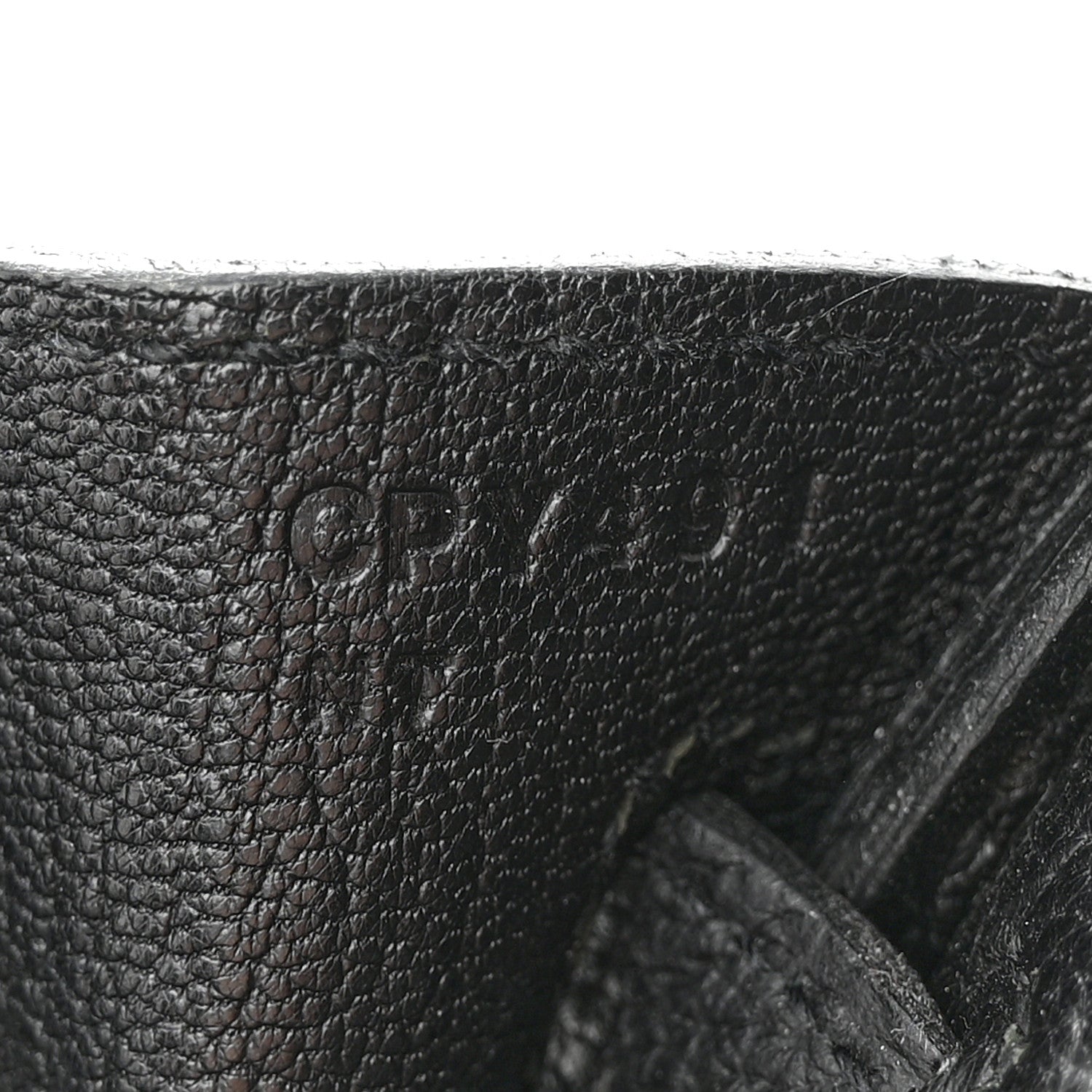 Hermes Togo Birkin 25 Black 7 of 11