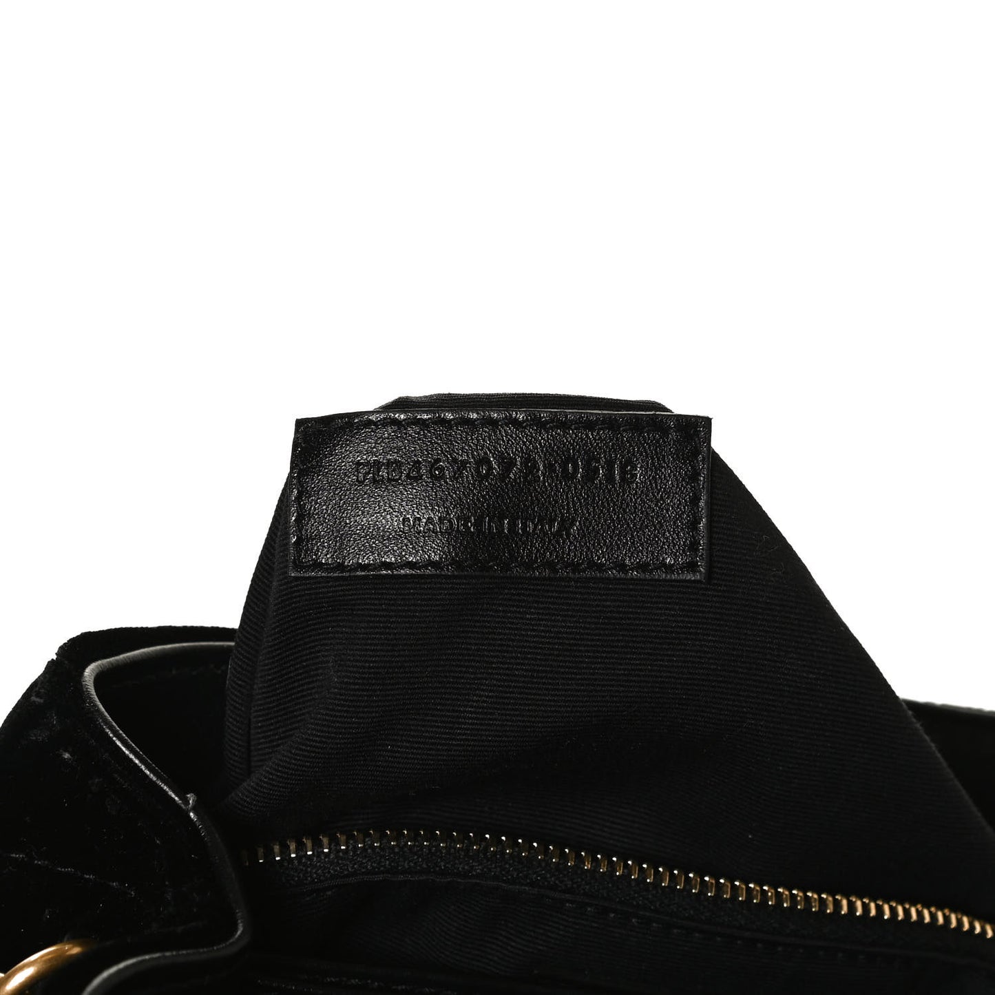Velvet Y Quilted Monogram Toy Loulou Chain Satchel French Black