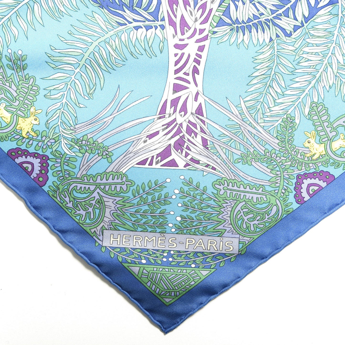Silk Maitres de la Foret Scarf 90
