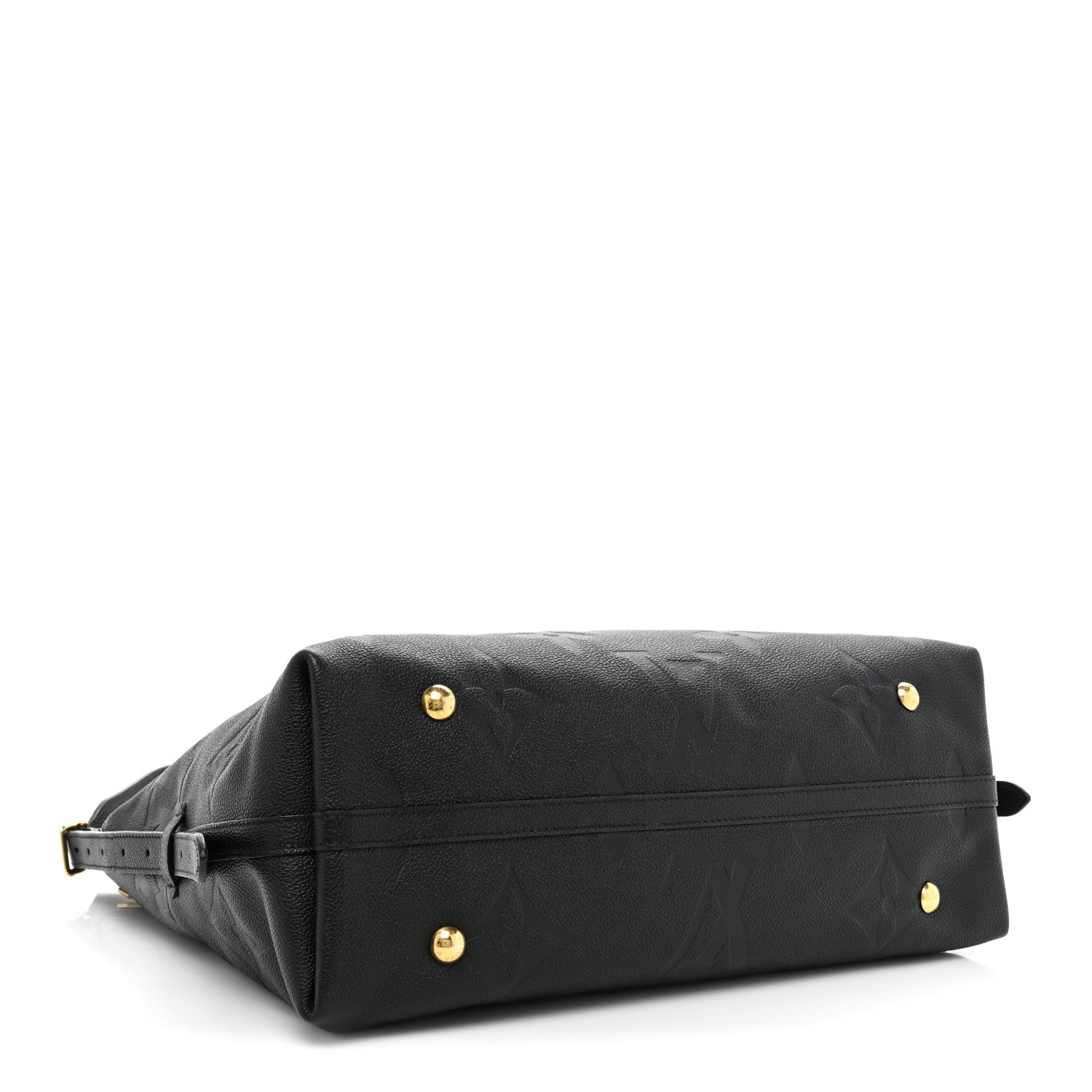 Louis Vuitton Empreinte Monogram Giant CarryAll MM Black 5 of 13
