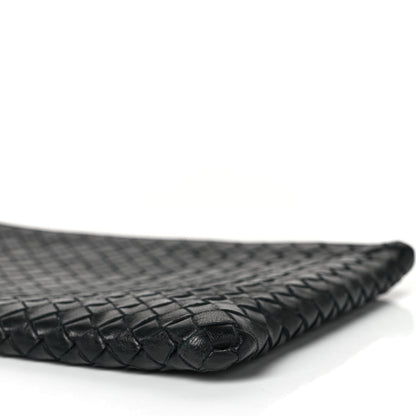 Bottega Veneta Nappa Intrecciato Medium Zip Pouch Black 8 of 8