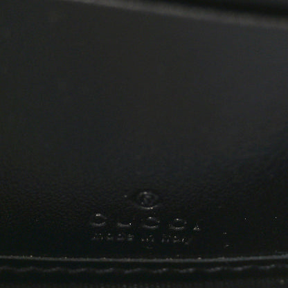 Gucci Calfskin Matelasse GG Marmont Continental Wallet Black 6 of 8