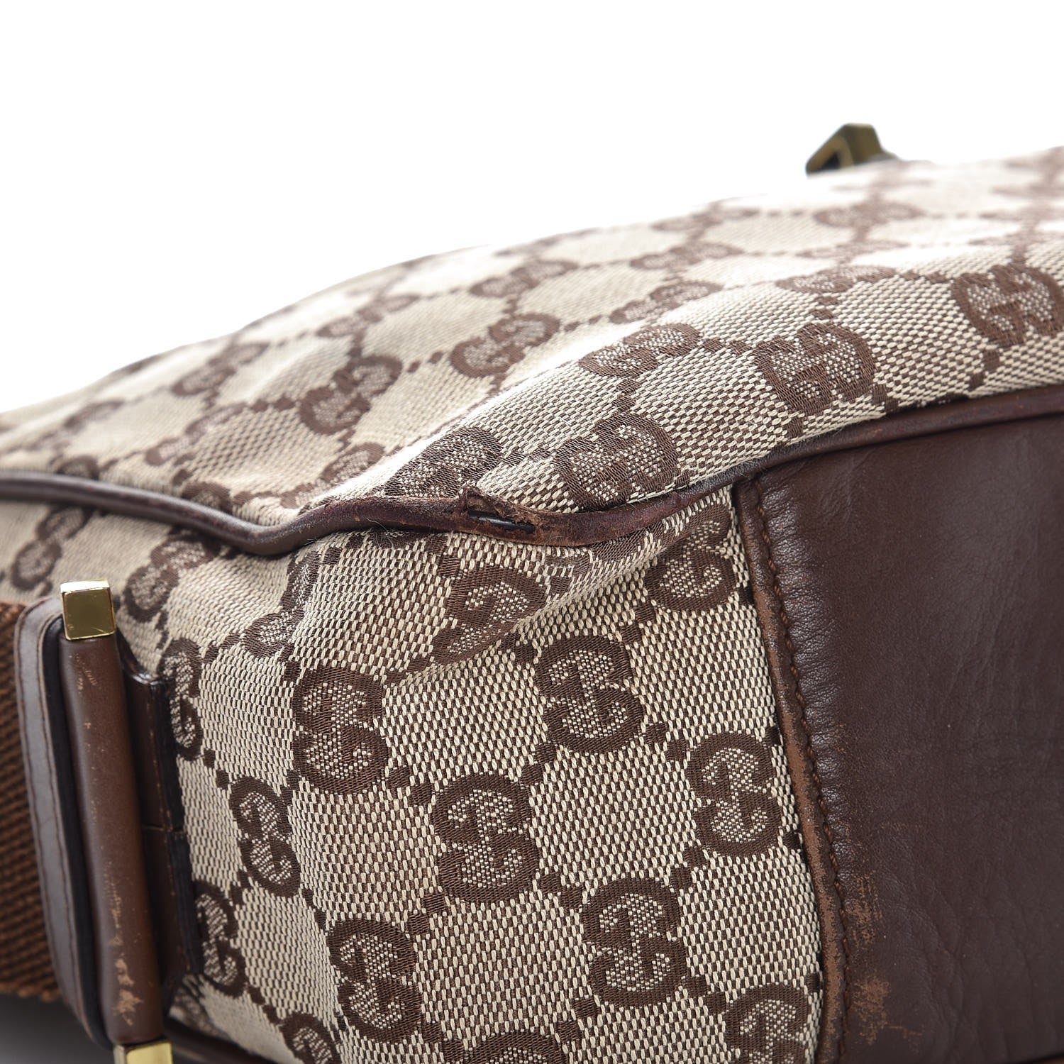 Gucci Monogram Hobo Brown 9 of 14