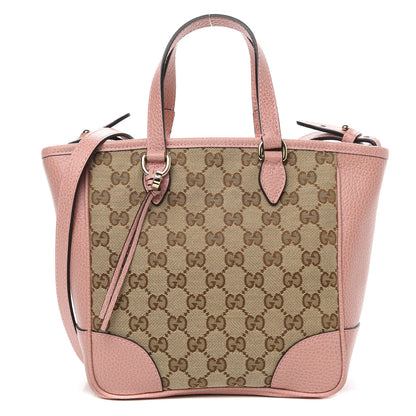 Gucci Monogram Small Bree Tote Beige Soft Pink 1 of 9