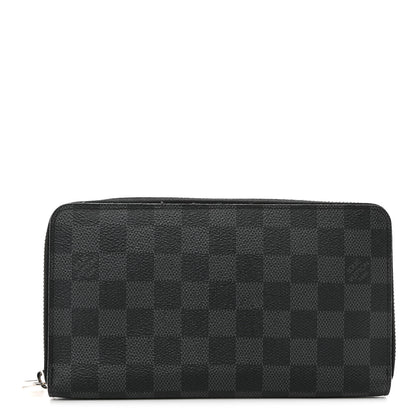 Louis Vuitton Damier Graphite Zippy Organizer Wallet 1 of 9