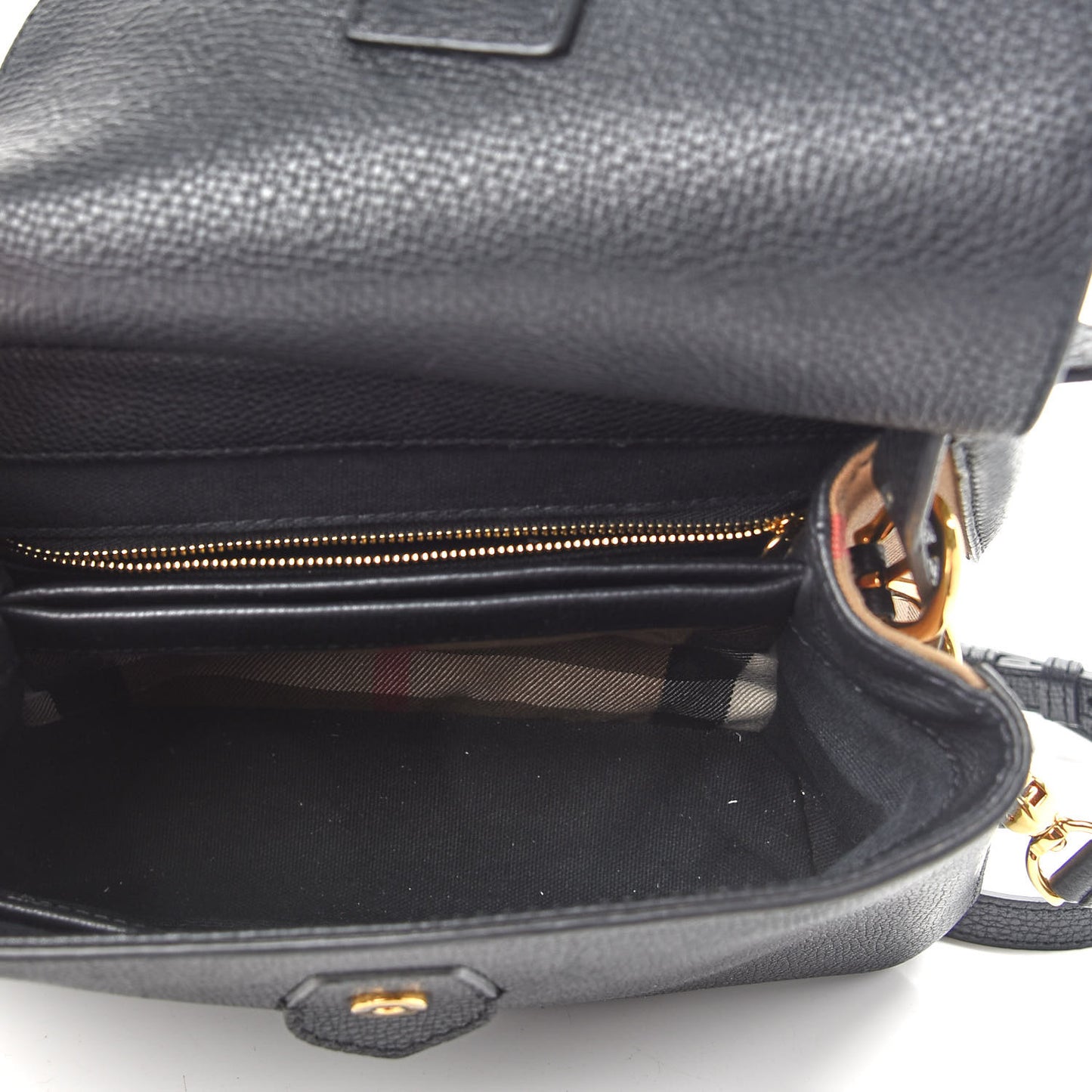 Derby Calfskin House Check Small Camberley Black