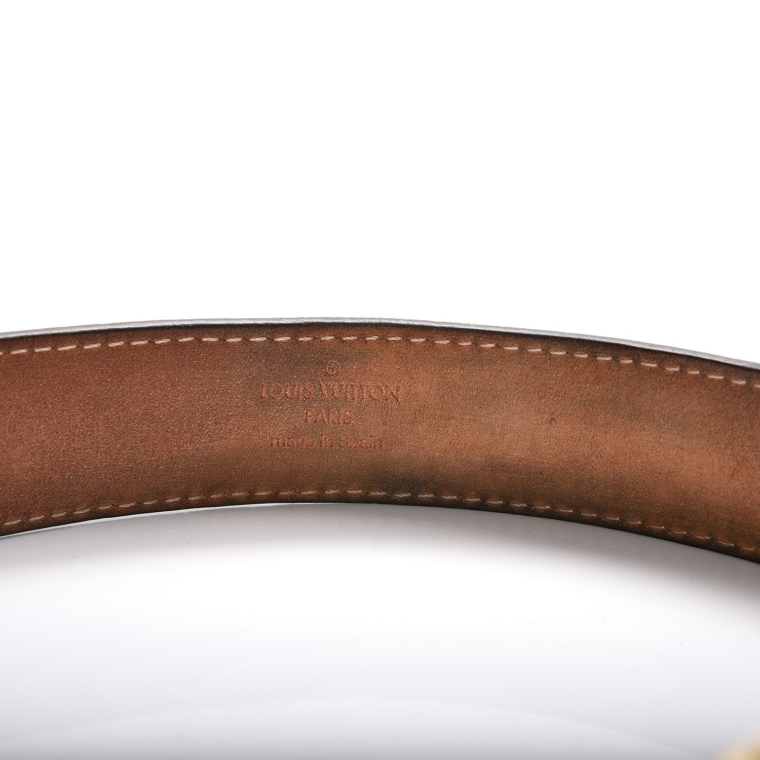 Louis Vuitton Monogram LV Frame Belt 90 36 4 of 8