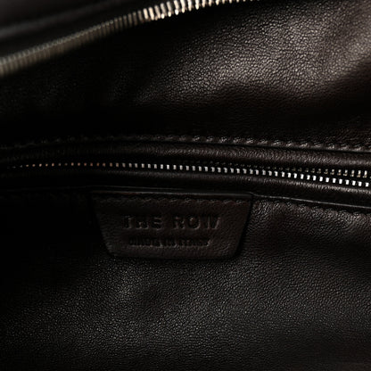 The Row Nappa Astra Bowling Bag Dark Brown Ans 6 of 9
