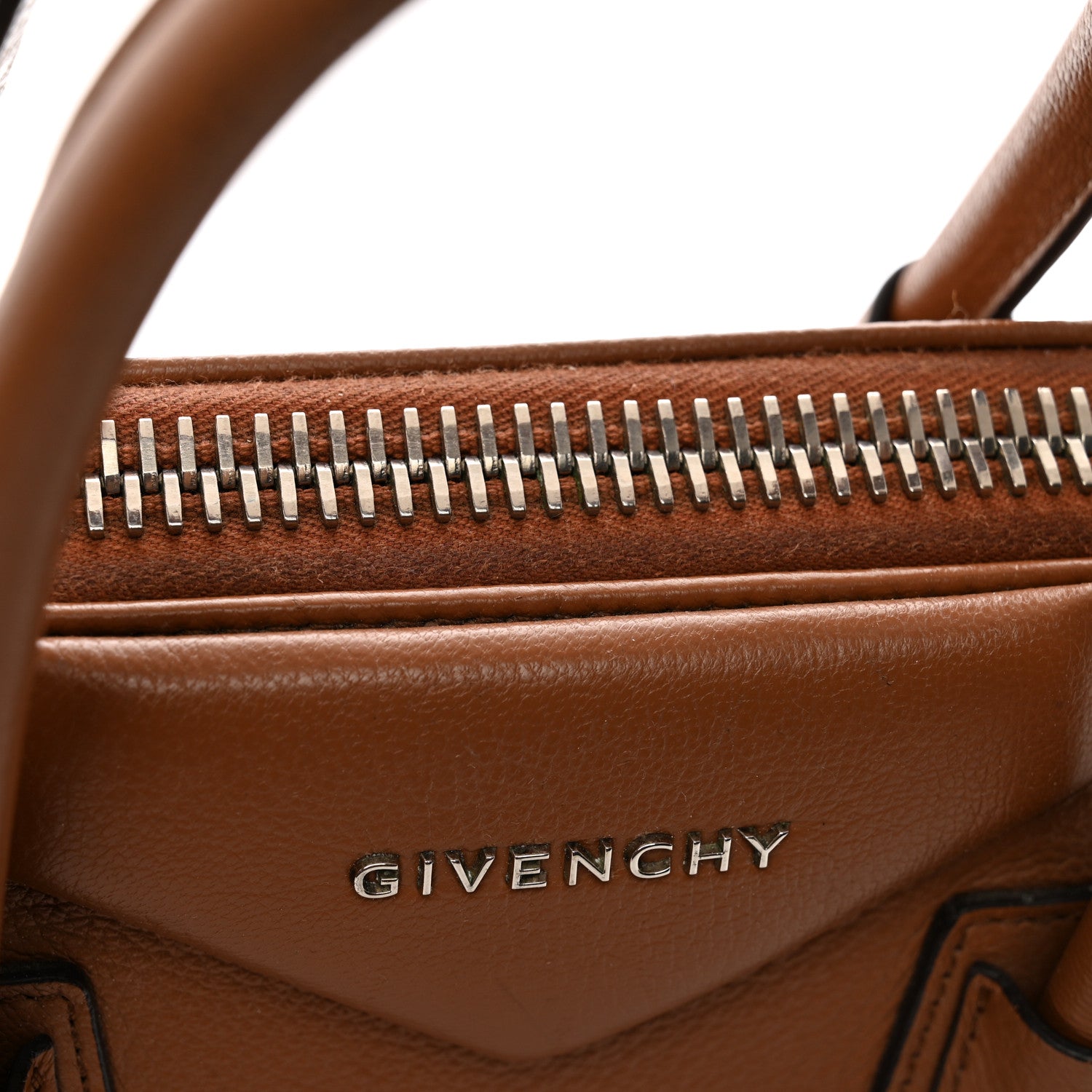 Givenchy Sugar Goatskin Small Antigona Pony Brown 11 of 14