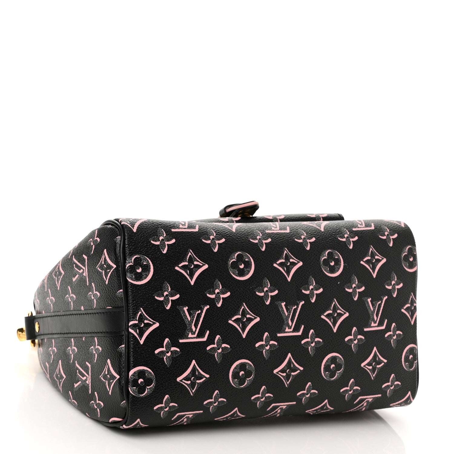 Louis Vuitton Monogram Fall for You Speedy Bandouliere 25 Black 4 of 10