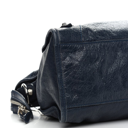 Balenciaga Agneau Giant 12 Silver Hardware City Bleu Obscur 8 of 13