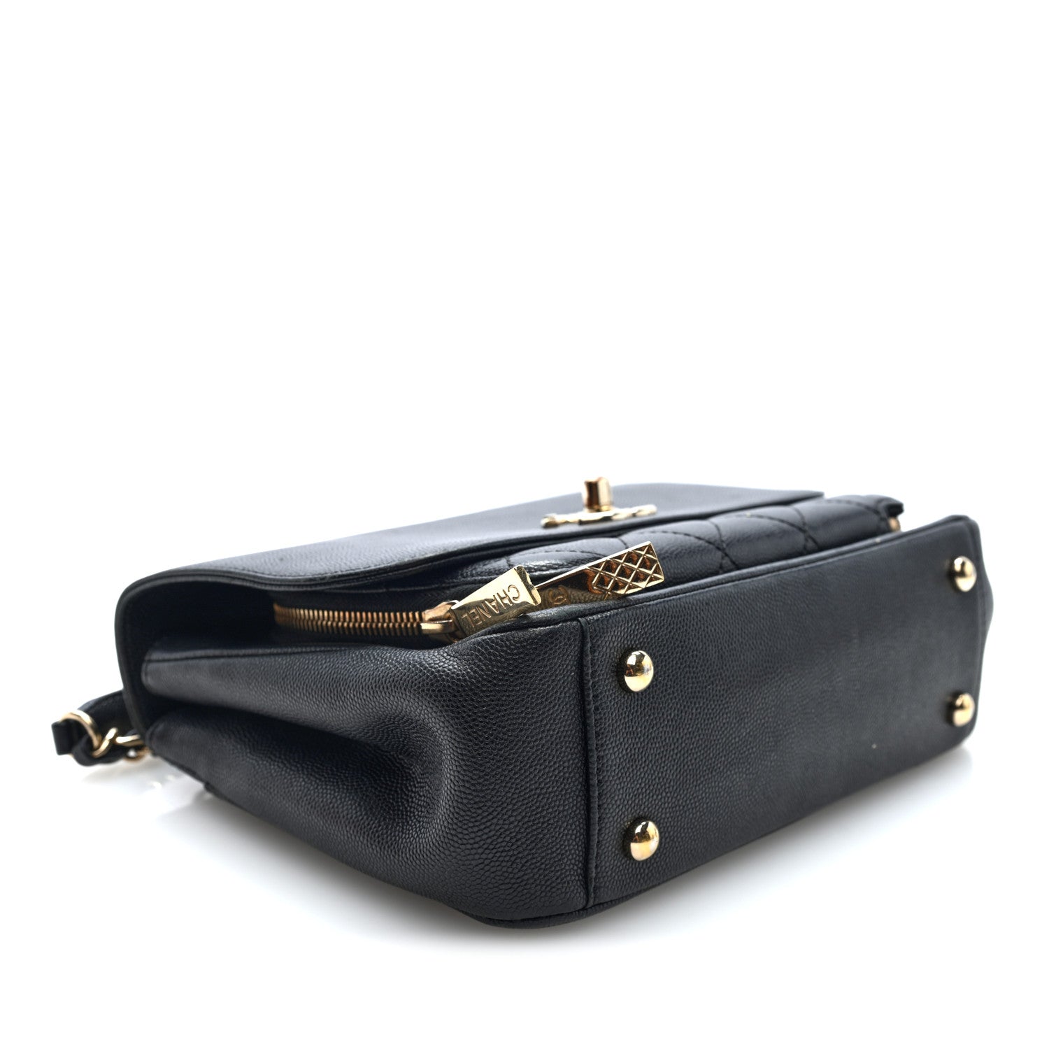 Chanel Caviar Quilted Medium Business Affinity Flap Black 4 of 10