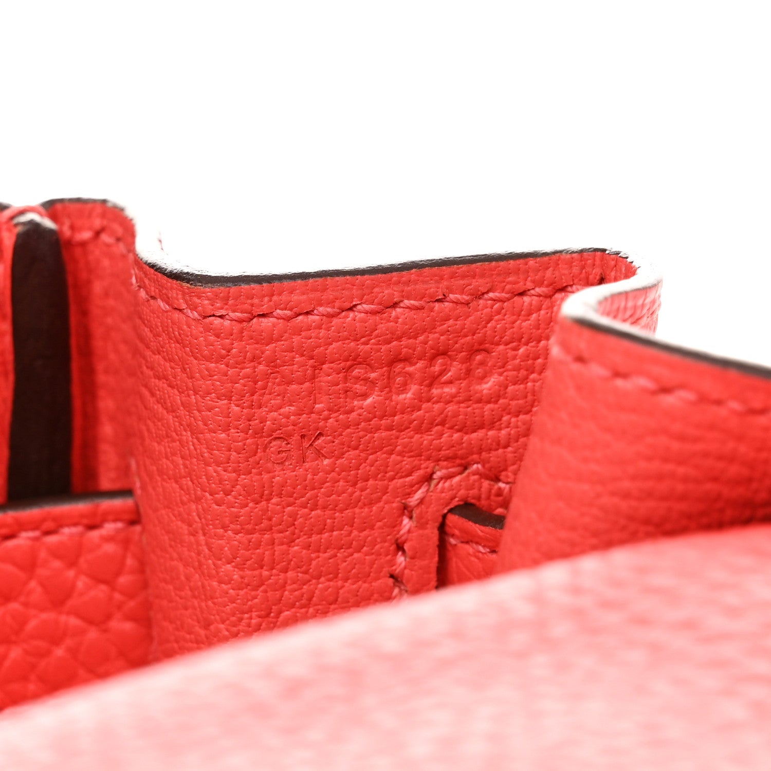 Hermes Togo Kelly Retourne 32 Geranium 7 of 13