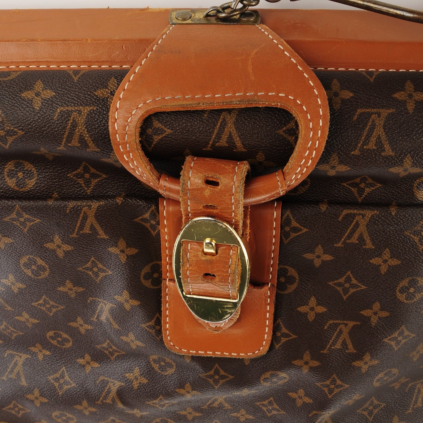 French Company Monogram Garment Bag