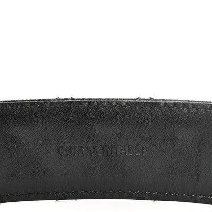 Chanel Caviar Quilted CC Chain Belt 70 28 Black 3 of 6