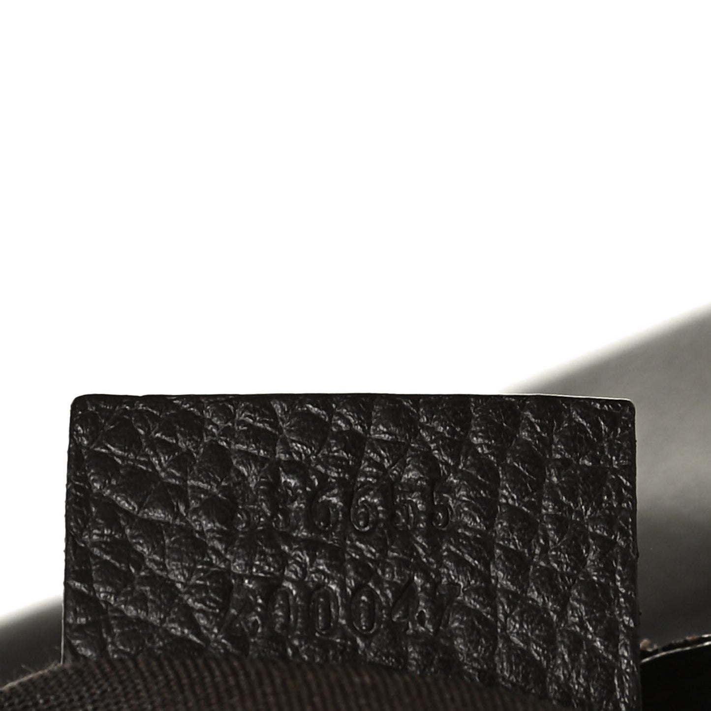 Grained Calfskin Bamboo Bar Hobo Dark Brown