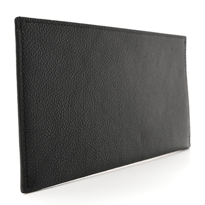 Louis Vuitton Calfskin Felicie Chain Wallet Card Holder Insert Black 3 of 6