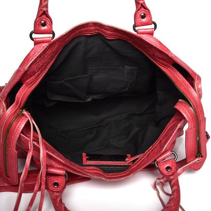 Balenciaga Agneau Classic Hardware City Rose Thulian 6 of 16