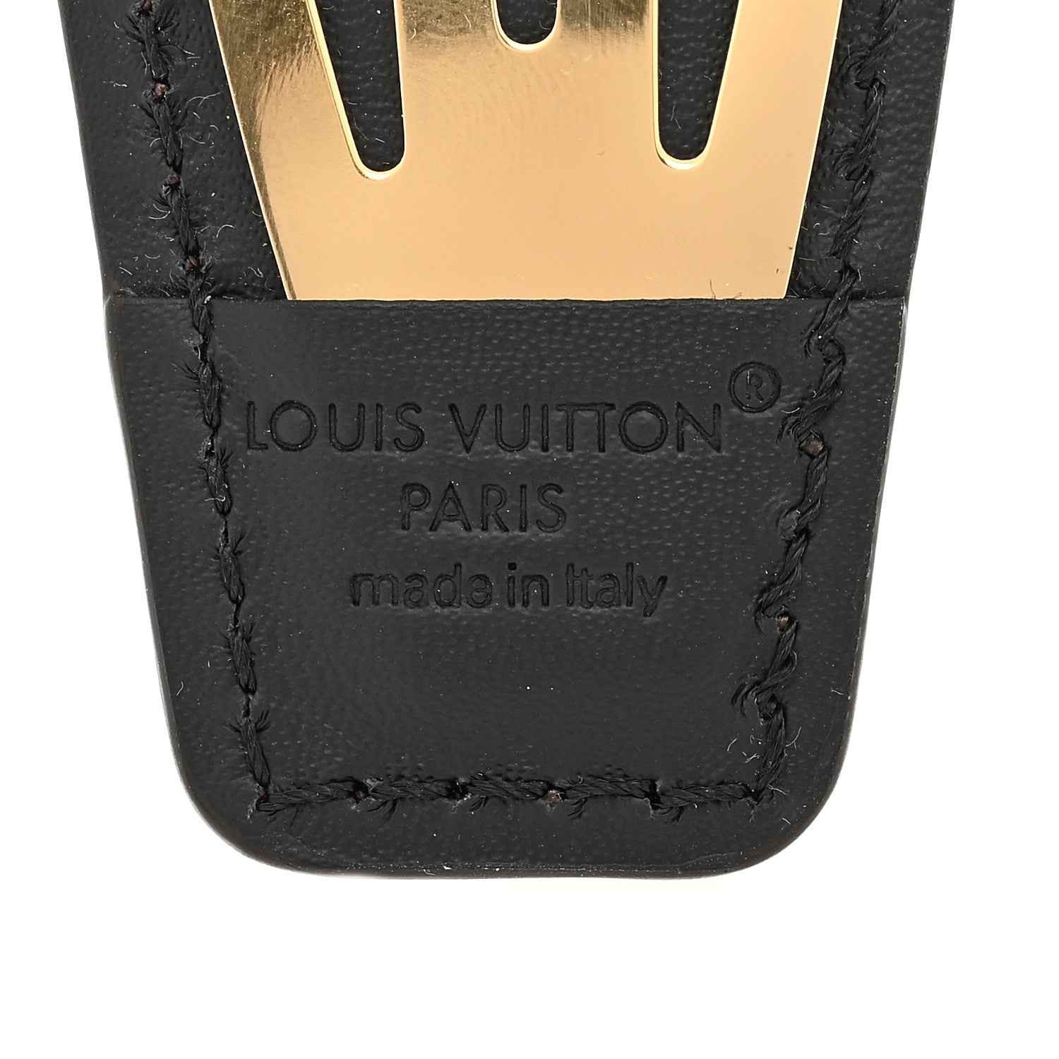 Louis Vuitton Monogram LV Backstage Hair Clip Toile 3 of 3