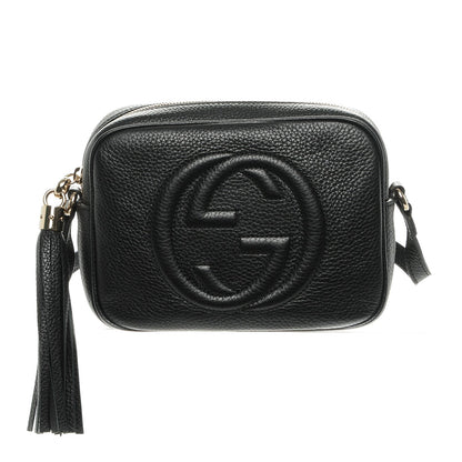Gucci Pebbled Calfskin Small Soho Disco Bag Black 1 of 6