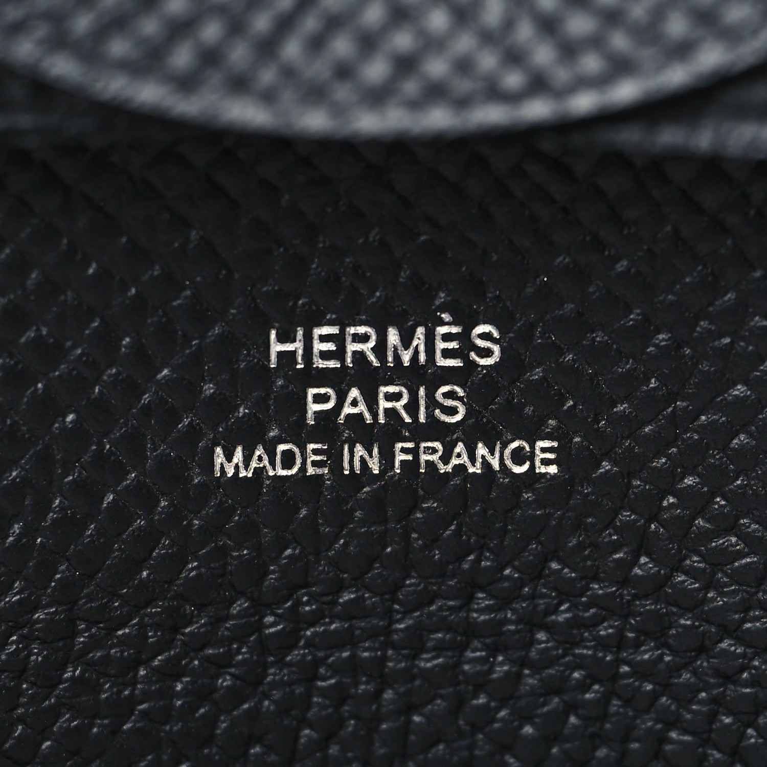 Hermes Epsom Bastia Coin Purse Black 6 of 8