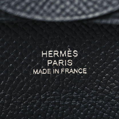 Hermes Epsom Bastia Coin Purse Black 6 of 8