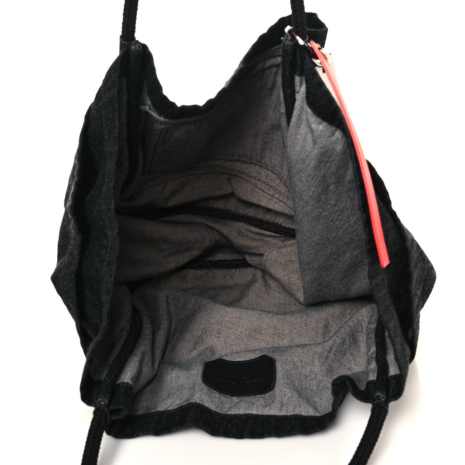 Proenza Schouler Denim Tote Black 5 of 11
