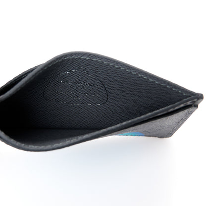 Louis Vuitton Monogram Eclipse Reverse Card Holder Turquoise 5 of 9