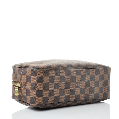 Louis Vuitton Damier Ebene Toiletry Bag 25 4 of 7
