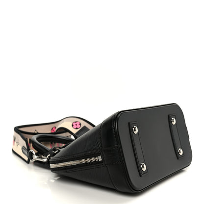 Louis Vuitton Epi Jacquard Alma BB Black 4 of 11